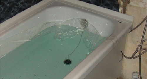 Установкой акрилового вкладыша | Белоомут